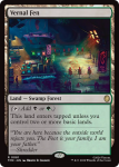Vernal Fen Teenage Mutant Ninja Turtles Commander - Damaged Foil