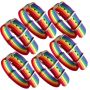 Fashion Pride Lgbtq Adjustable Gender Neutral Strap Bracelet Set Of 6