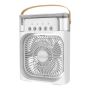 Portable Air Conditioner Fan With HUMIDIFIER-7 LED Light For Home & Office