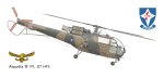 Alouette III 39 87 Hfs Mug