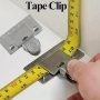 1pc Stainless Steel Measuring Tape Clip: Get Accurate Measurements Every Time