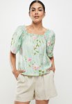 Jacqueline De Yong Bertha 2 4 Top - Birds Egg Green