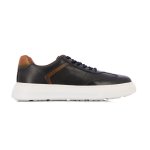 Urban Lace-up Sneakers -navy brown