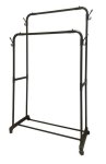 Zs - Multi-purpose Hanging Rack With Wheels