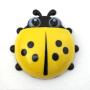 4AKID Ladybug Toothbrush Holder - Assorted Colours - Yellow