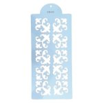 Plastic Stencil Vintage Floral Pattern 15 X 31CM