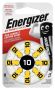 Energizer Battery Hearing Aid Zinc 8 Pck