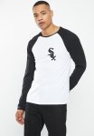 Chicago White Sox Men's Club Long Sleeve T-Shirt - White & Black