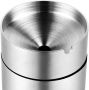 Windproof Ashtray - Stainless Steel - Angled Funnel Design