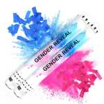 Gender Reveal Powder And Confetti Cannon - Pink
