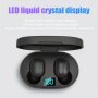 New Stereo Headphones With Display Charging Box Suitable For Gaming Music And Voice Calling Black Blue Pink Couple Headphones