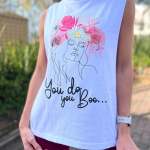 You Do You Boo" Positivitee White - White L XL