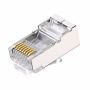 UGreen RJ45 CAT6 Shielded Connectors 10PC-SILVER