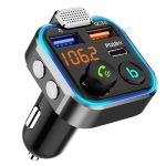 Bluetooth Fm Transmitter For Car Adapter Radio Transmitter Wireless