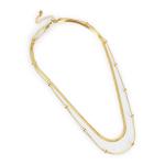 Stainless Steel Herringbone Ball Necklace