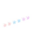 Pastel Acrylic Diamante Centre Daisy Stud Earrings 3-PACK