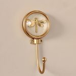 Dragonfly Hook With Resin Dome Top 12.5X5.5CM