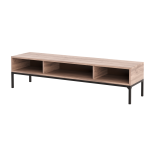Leah Tv Unit With 3 Drawers - White Oak