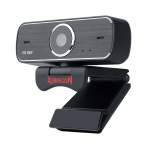 Redragon Hitman 1080P|72 Fov|mount BRACKET|30 Fps PC Webcam - Black