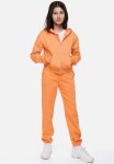 Zip-through Hoodie - Orange