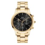 Iconic Chronograph Onyx Gold Watch 42MM