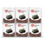 H Seasoned Laver Korean Seaweed Snack - 6 Pack 6 4G