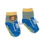 Socks For Boys 6-12 Months - Blue & Yellow Lion