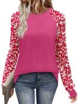 Wiholl Winter Clothing For Women Color Block Break Spring Clothes Essentials Early Fall Fashion Must Haves 2025 2026 Long Sleeve