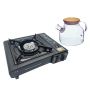 Single Burner Canister Camping Gas Stove With Travel Case