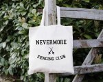 Nevermore Fencing Club Tote Bag