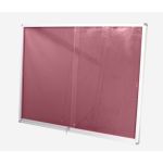Parrot Display Case Burgandy