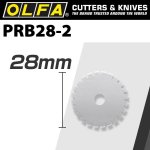 Olfa Perfortion Blade 28MM For PRC3 2 PK Livestainable