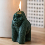 The Gorilla Hand-poured Candle - Green