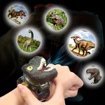Children's Projection Lamp Flip Watch Tyrannosaurus Rex 24 Mode Projection Watch Ideal Choice Gift