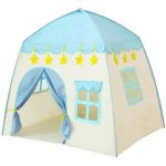 Kids Princess Castle Play Tents - Blue