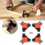 Corner Clamps 90 Degree Angle Plastic Fixing Clips 4 Piece