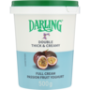 Passion Fruit Flavoured Full Cream Yoghurt 500G