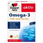 - OMEGA-3+FOLIC ACID+B6+B12 30 Tablets