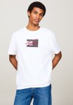 Tommy Hilfiger Tjm Reg Street Sig Flag Tee Ext - White