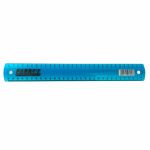 Parrot Flexible Plastic Ruler - 30cm - Blue