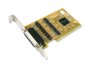 Sunix 4-PORT RS-232 High Speed Universal PCI Serial Board With Power Output