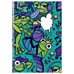 Hip Hop Frogs A4 Exercise Book