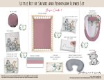 Cot Duvet Bedding Little Bit Of Safari And Pennygum Flower Set
