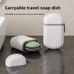 Portable Travel Soap Box With Cute Cartoon Design