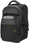Targus Citygear 17.3-Inch Laptop Backpack - Black - Dome Protection System, Shock-Absorbing Layers, Ventilated Back Panel