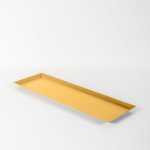 Metal Tray - Recangular - Brass gold