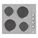 Defy 600MM Stainless Steel Hob Solid Control Panel DHD399