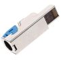 Shielded RJ45 Connector Plug CAT8 Pass-through Ethernet Crimp Jack