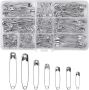 Craft Safety Pin With Box Nickel-plated Safety Pins 150PC