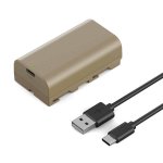 K&f NP-F550 Camera Battery For Sony With Usb-c Charging Port KF28.0035